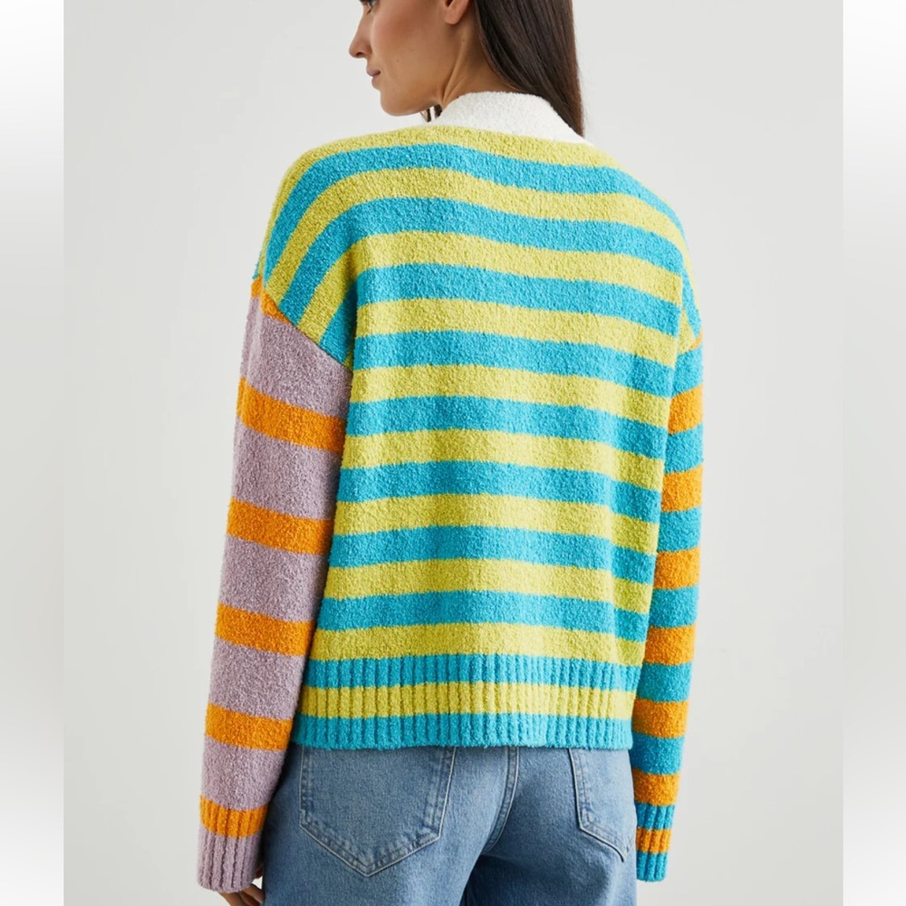 Rails Geneva Striped Cardigan, Size L, NWT - Picture 2 of 11